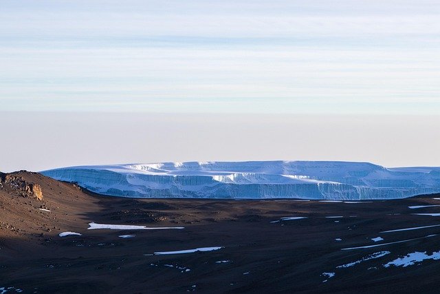 kilimanjaro glacier view
